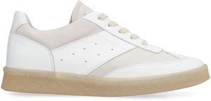 Sneakers low-top in pelle-1